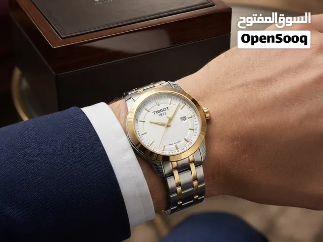 ساعة تيسو (Tissot) رجالية (نسخة طبق الأصل)  تعمل بالبطارية  السعر: 6.500 ريال