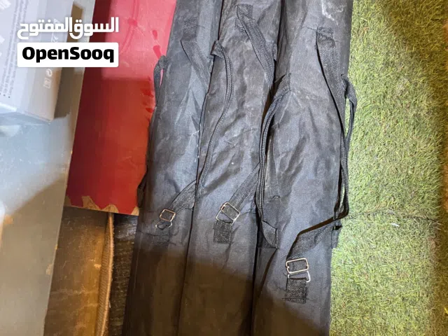 ستاندات رول أب (Roll Up Stands) من الألمنيوم،عدد 7 مع الشنط بحالة الوكاله