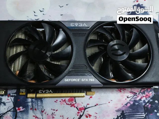 للبيع EVGA GTX 760 2GB في مشكله