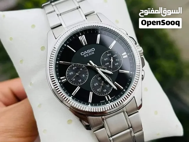 ساعة CASIO كاسيو الأصلية جديدة كليًا بورقتها