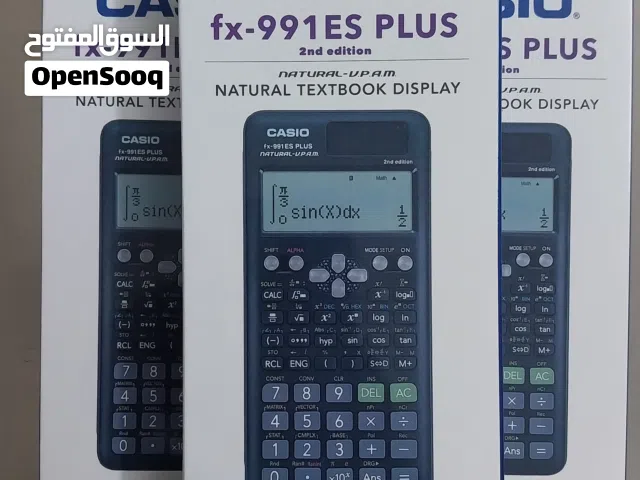 أله حاسبة كاسيو  Casio fx 991ES plus 2nd edition ..المطلوبة للكثير من الصفوف الدراسية 417 وظيفة