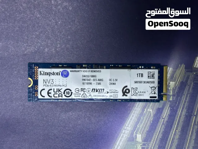 Kingston NV3 1TB PCIe 4.0 NVMe M.2 SSD
