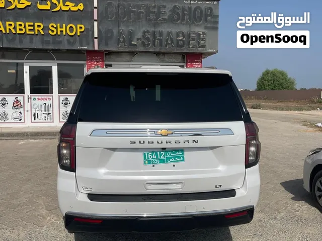 شيفروليه سوبربان 2021 LT باص فان مرخصة بحالة ممتازة مع مواصفات أمريكية