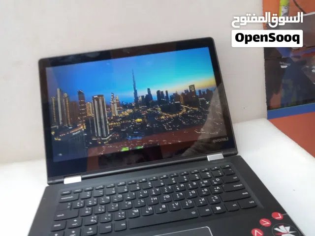 X360 TOUCH SCREEN CORE I7 16GB RAM 500GB SSD 2GB AMD GRAPHICS لينوفو أيديا باد فليكس-4 شاشة لمس X360