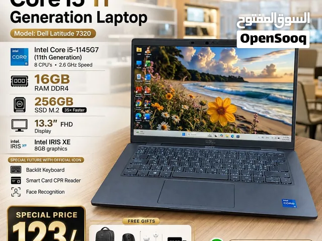 DELL 11th Gen Core i5 Business Laptop 16GB RAM FHD Display Face ID FREE GIFTS