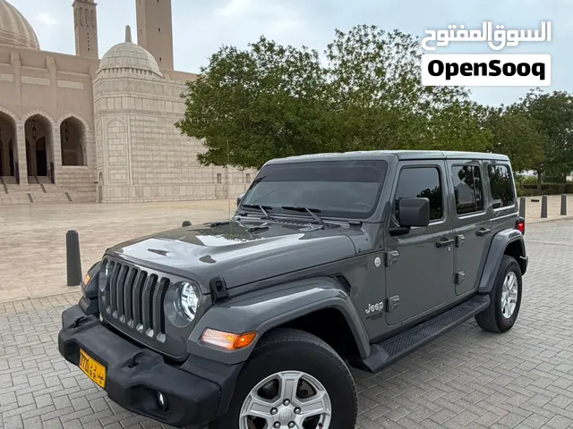 جيب رانجلر سبورت اربع سلندر تيربو اقتصادي جدا في البترول ما شاء الله قوى