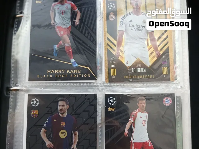 بطاقات Match Attax مميزة.