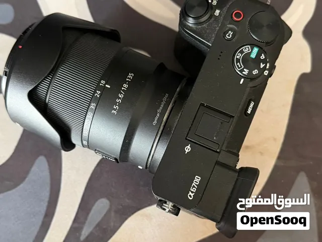 sony a6700 with 18-135 lens in very good condition.. considered brand new never used