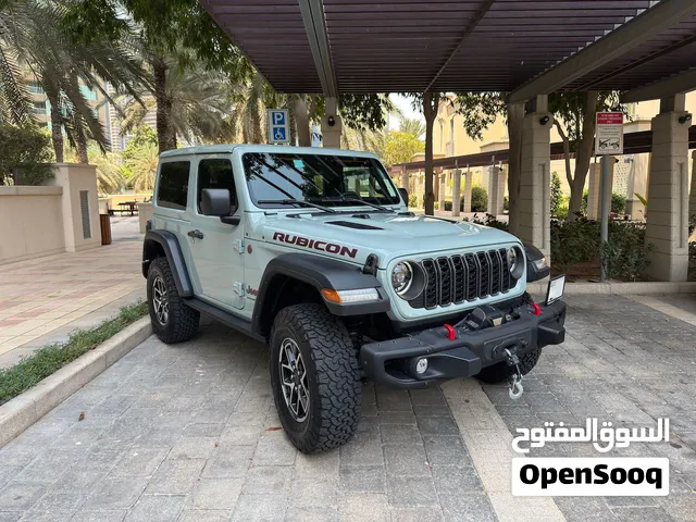 2024 Jeep Wrangler Rubicon 3-Door 3.6L  GCC Specs  Warranty 2028  Service Pack  Warn Winch