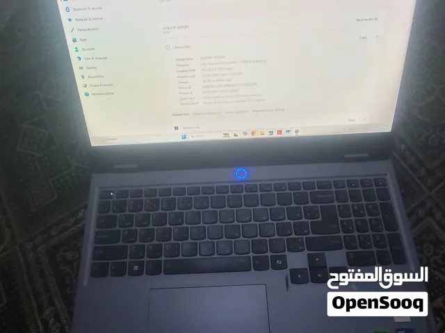 لينوفو LOQ 15IRX9  i7-13650HX  RTX 3050 6GB   SSD 1TB  ضمان 13 شهر