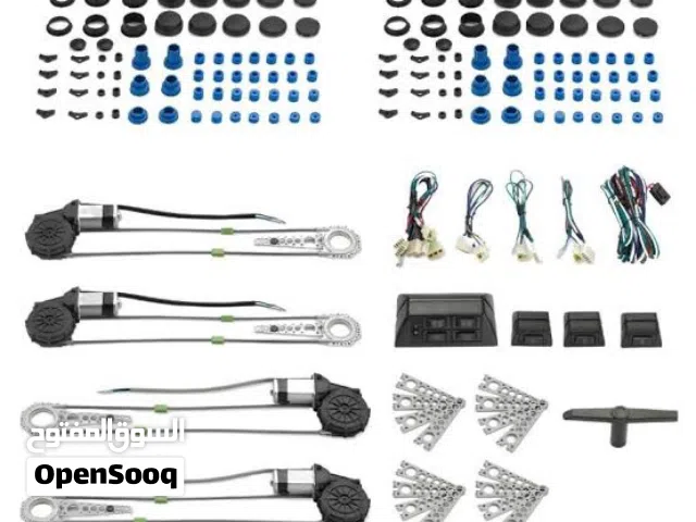 عدة تحويل زجاج السيارة من يدوي الي اوتوماتيك Car window conversion kit from manual to automatic
