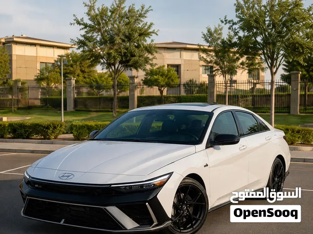 إلنترا N Line 2025 تيربو  فل أوبشن  Clean Title  Hyundai Elantra