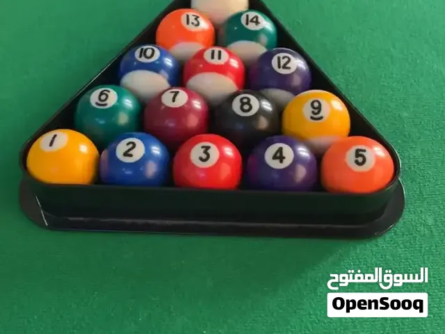 بلياردو متنقل حجم وسط عررررطة