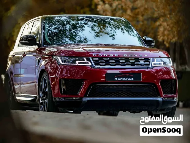 Range Rover Sport 2018 Red/Black  V6 Supercharged  Bahrain Spec  BD 14,000 Neg.