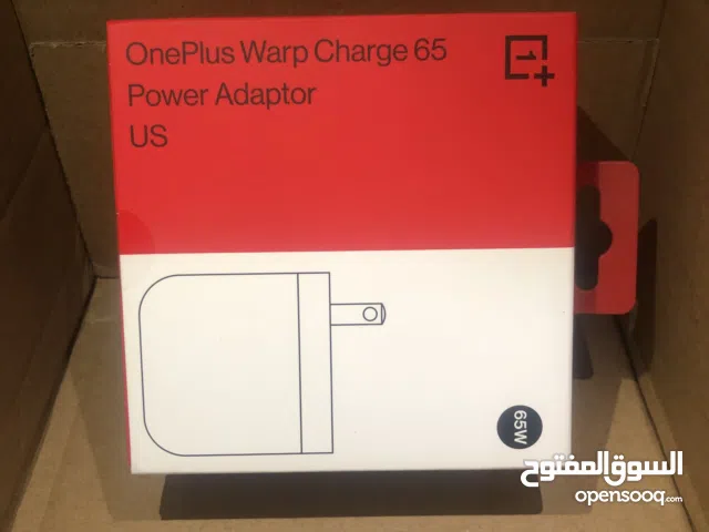 شاحن ون بلس 65 اصليه وكيبلات ون بلس اصليه