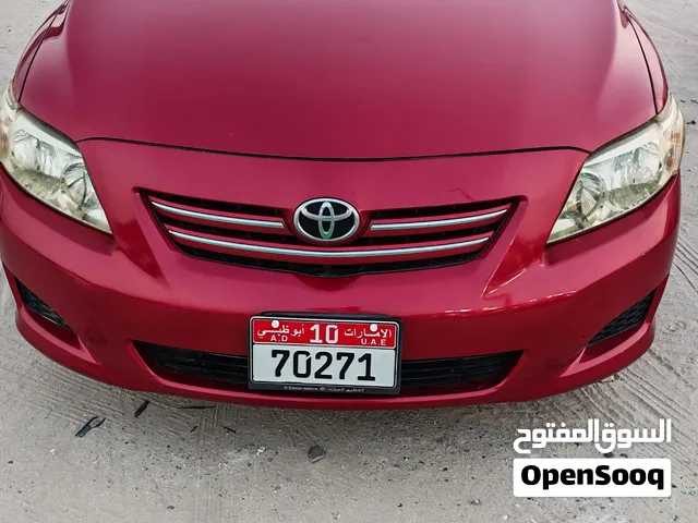 Toyota Corolla 2010 for sale GCC Specs, low mileage excellent condition and first owner.16500 AED