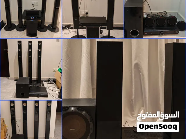 مسارح منزلي يعملون عن طريق AUX مع التلفاز