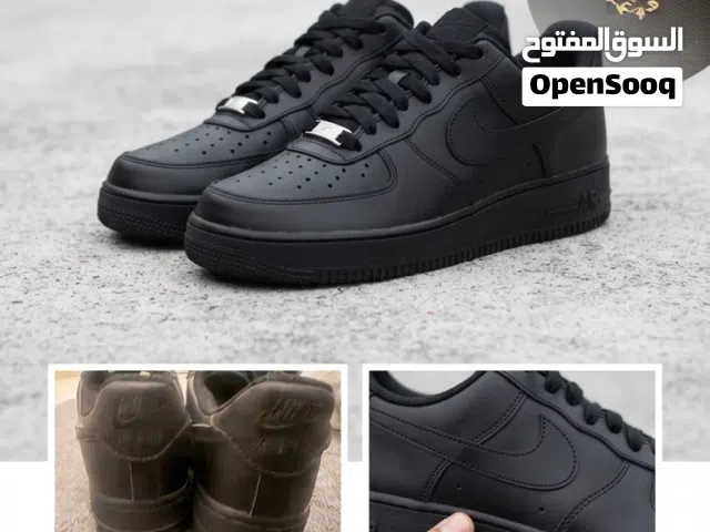 حذاء نايكي إير فورس 1 – Triple Black اصلي