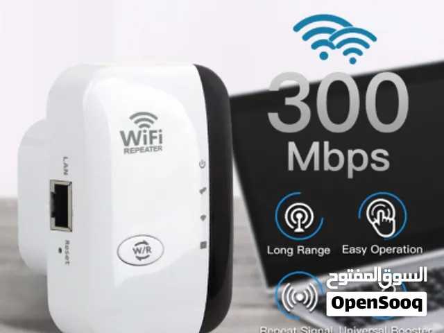 مكرر شبكه أو موسع لنطاق الواي فاي (WiFi Repeater) شبه جديد للبيع بسعر حرق