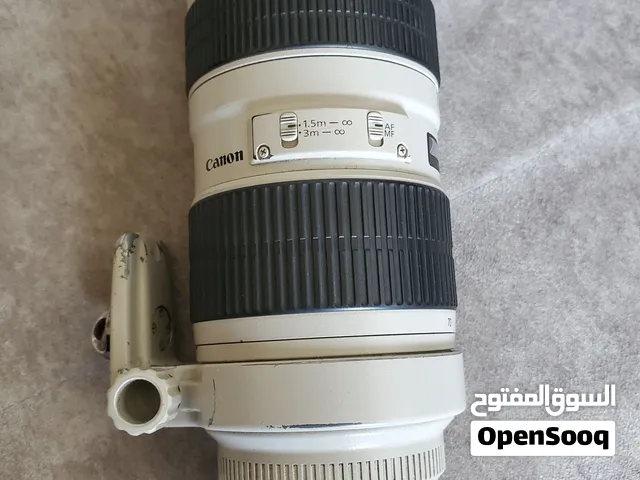 عدسه كانون 70-200 2.8 نضيف للبيع
