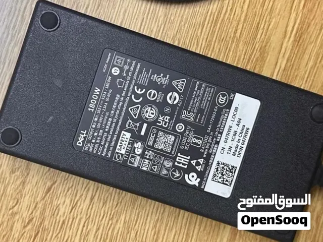 شاحن ديل عريض180 واط  اصلي عن جهاز بحالة الجديد