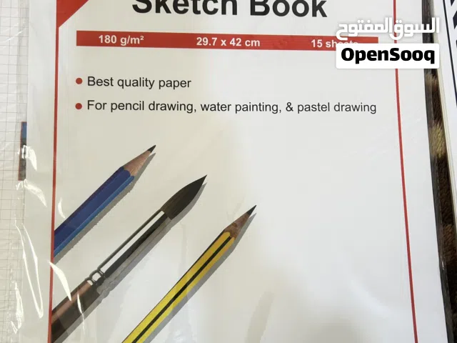 دفاتر رسم كانفس حجم كبير جودته عالية سعر الواحد 3