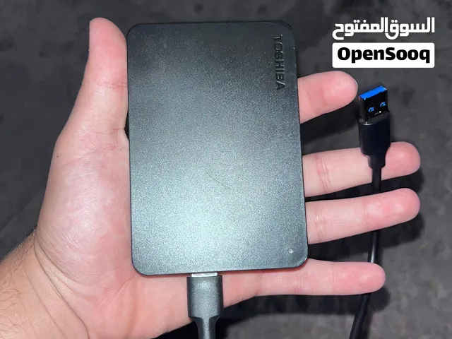 هاردسك خارجي توشيبا استعمال مره وحده فقط