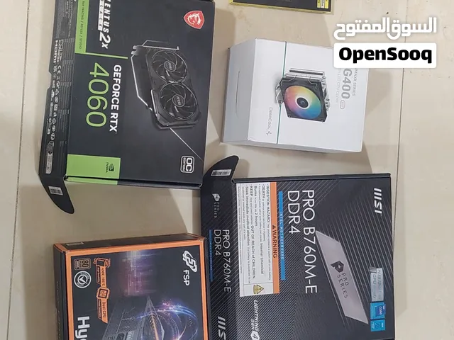 بيسي pc... كرت 4060 معالج i5 جيل 14 من  شركة MSi