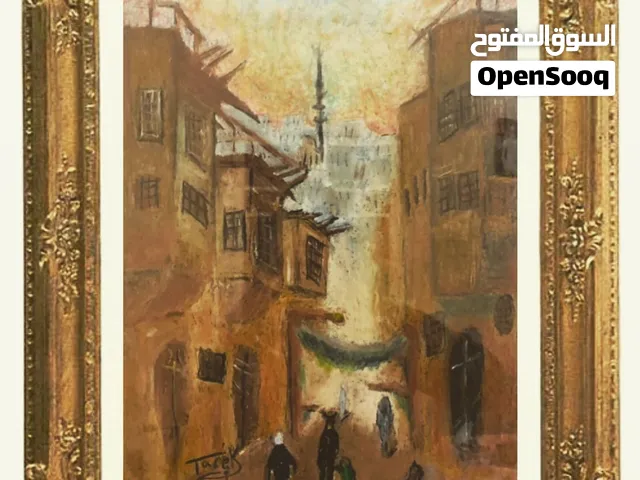 لوحة فنية يدوية بخامات الباستيل للاقتناء
