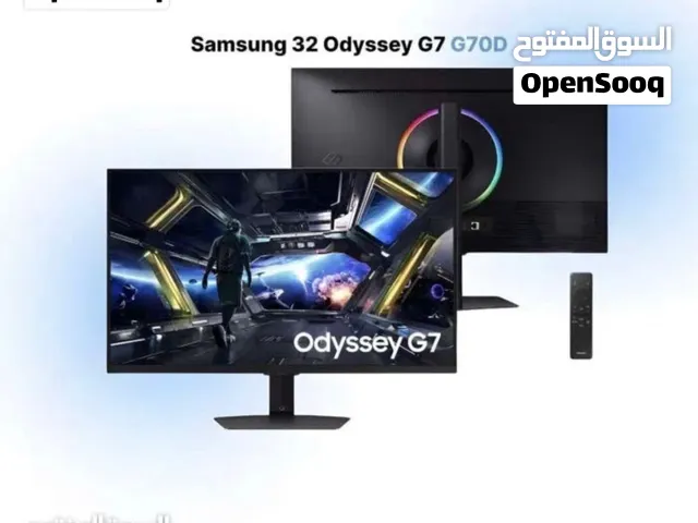 سامسونج g7 اوديسي 4k 144hz حجم 32 البنل ips شاشه اخت جديده استعمال بسيط نظافه %100