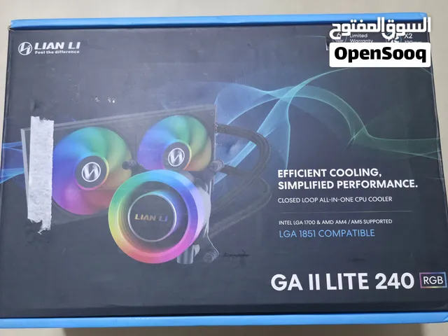 مبرد للمعالج ليان لي الجيل الثاني  lian li GA II 240mm rgp