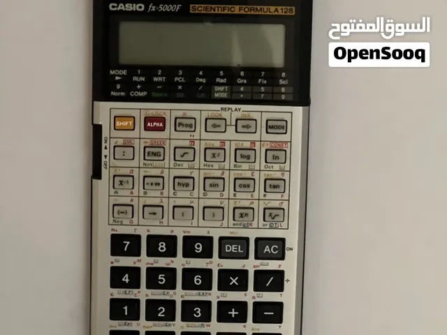 آلة حاسبة كاسيو مبرمجة الأصلية Fax-5000F