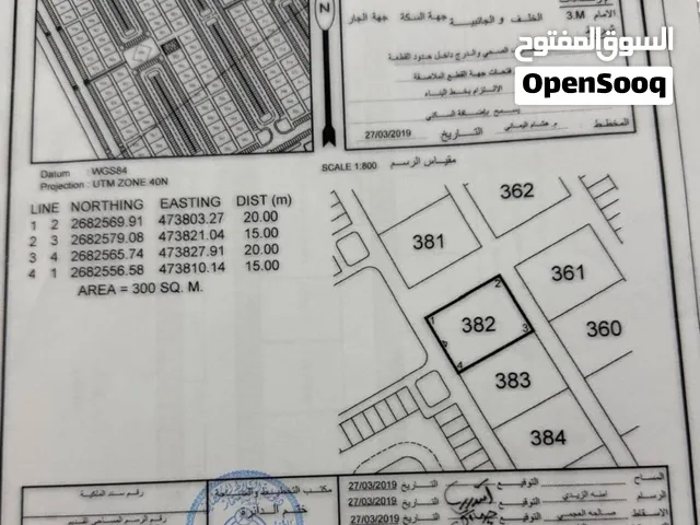 للبيع ارض تجارية في صحار في العوينات الاول