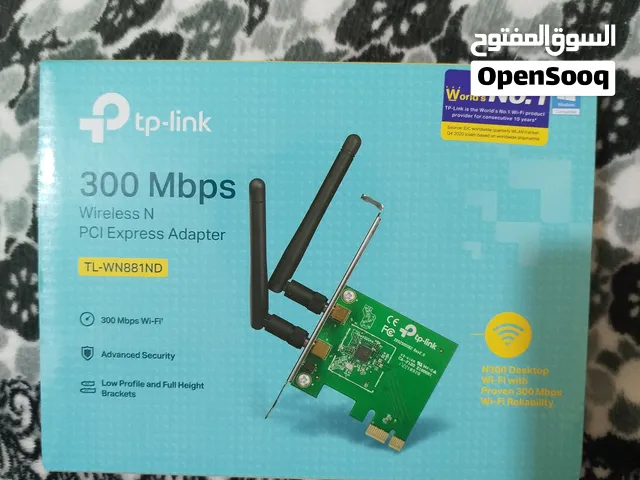 كارت واي فاي TP link TL-WN881ND زيرو استعمال شهرين بالظبط لسة في الضمان