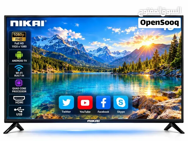 Nikai 43 QLED Smart Nikai LED TV (2026 Model) - Android 14, Dolby Vision