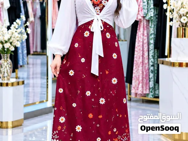 أرواب نسائية قطن 100% بالجملة في اليمن موديلات جديدة وأسعار خاصة للتجار وشحن لجميع المحافظات 7OC