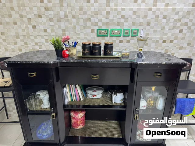 Kitchen cabinet with marble top for sale.