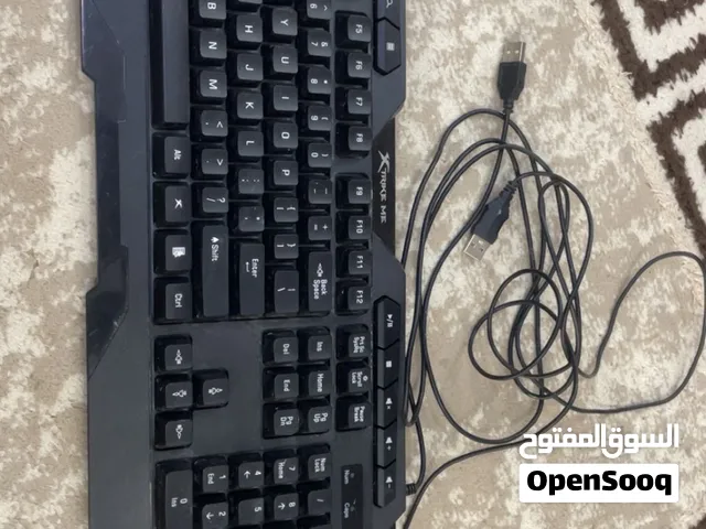 كيبورد مع الماوس مال جيمنج فيه ليتات