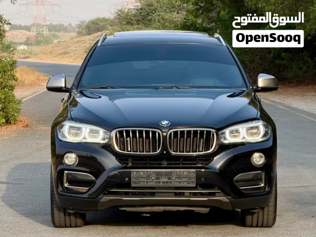 بي ام دبليو X6 Xdrive50i    موديل 2016 صبغ الوكالة  بحالة الوكالة  خليجي