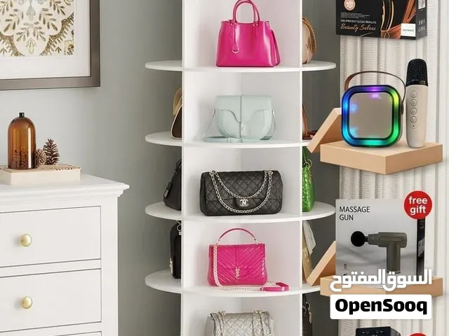 خزانة الأحذية الدوارة مع هدية قيمة