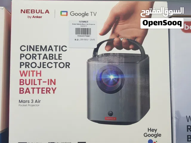 Anker nebula Masrs 3 Air cinematic portable projector support with Google dolby digital