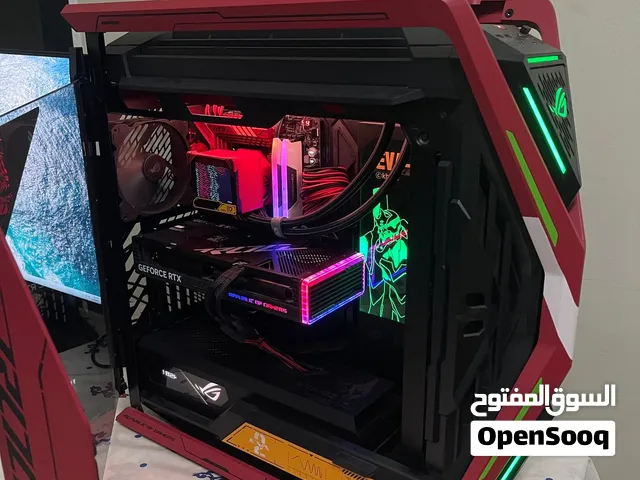 Gaming pc / بيسي للبيع I9 13900k / Rtx 4070 super / special edition parts rog EVA-02