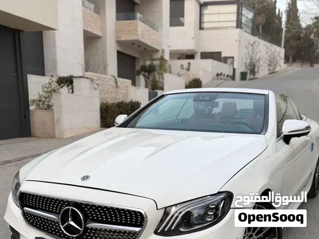 Convertible Mercedes Benz in Amman
