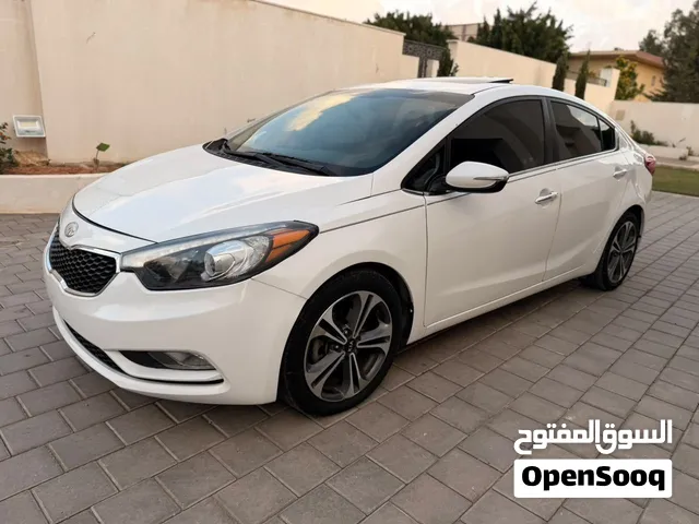 كيا فورتي 2014 فل مسكرجمرك محرك 20GDi  امريكيه   بصمه وفتحه وليد امامي ديسكو فليتشه 36الف وساهل