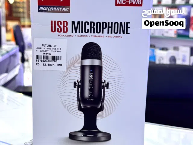 Jmary MC-PW8 Professional USB Microphone for Podcasting, Gaming, Streaming