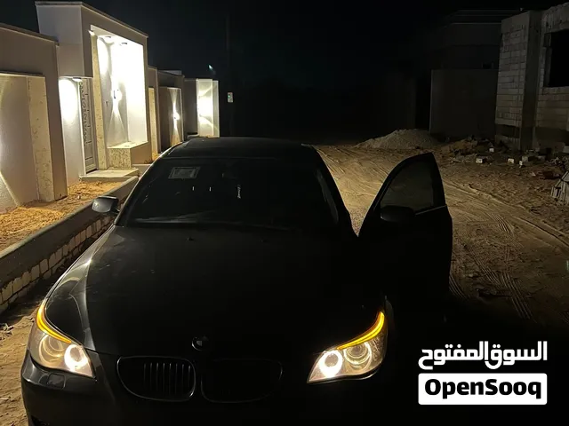 بسم الله ماشاء الله  BMW E60 (الكوبرا)  موديل 2008  بسعر 27:500 وساهل باذن الله ونقبل افاري