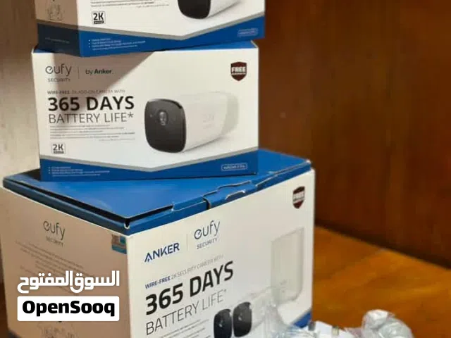 كاميرات مراقبة من شركة eufy انكر الاصلية ربي يبارك لاسلكية بطارية تدوم لي 365 يوم