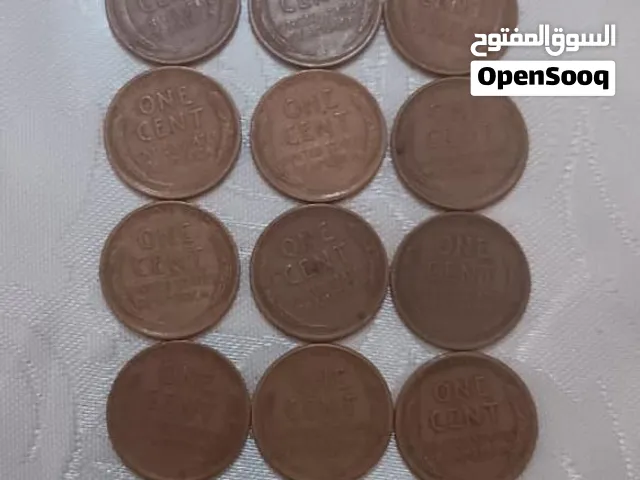 Lot de 1 cent lincoln
