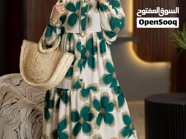 فستان فسكوز تركي معالج ضد الإنكماش
