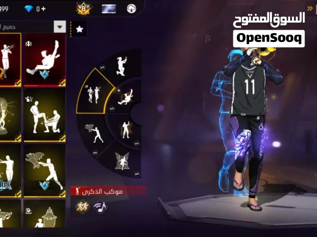 حساب فري فاير للبيع 450 درهم الي مهتم يتكلم معي خاص